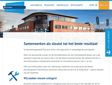Tablet Screenshot of draisma.nl